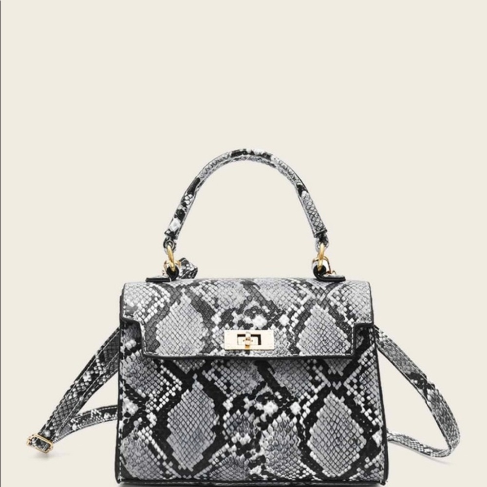 BRAND NEW Snakeskin Satchel Bag.
